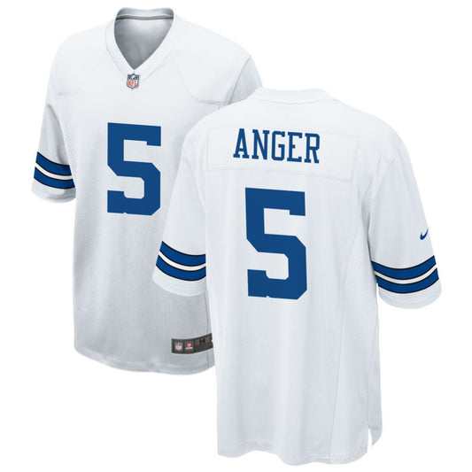 Bryan Anger Dallas Cowboys Nike Game Jersey - White