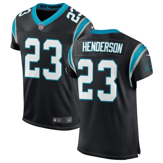 CJ Henderson Carolina Panthers Nike Classic Elite Jersey - Black