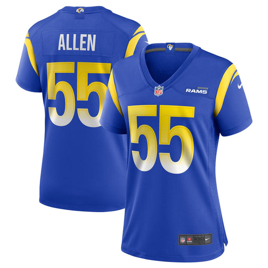 Brian Allen Los Angeles Rams Nike Women's Game Jersey - Royal