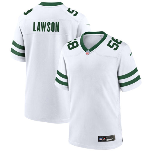 Carl Lawson New York Jets Nike Legacy Game Jersey - White