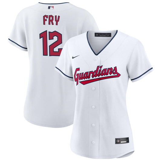 David Fry Cleveland Guardians Nike Women's Replica Jersey - White