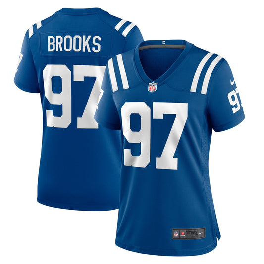 Curtis Brooks Indianapolis Colts Nike Women's Player Game Jersey - Royal