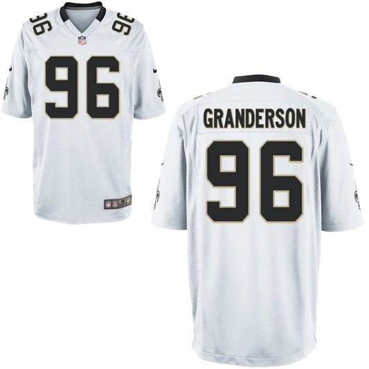 Carl Granderson Nike New Orleans Saints Youth Game Jersey