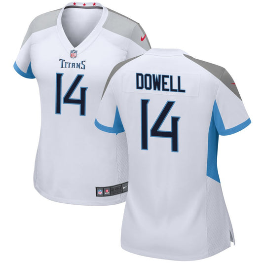 Colton Dowell Tennessee Titans Nike Women's Game Jersey - White