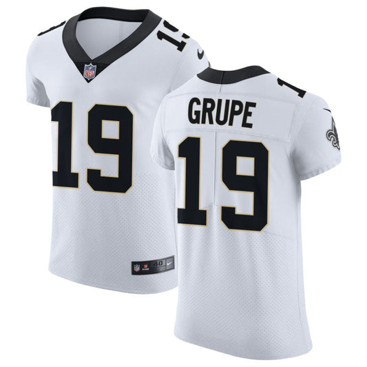 Blake Grupe New Orleans Saints Nike Vapor Untouchable Elite Jersey - White