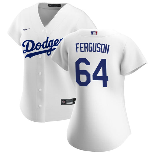 Caleb Ferguson Los Angeles Dodgers Nike Women's Home Replica Jersey - White