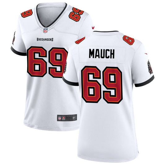 Cody Mauch Nike Tampa Bay Buccaneers Women's Game Jersey - White