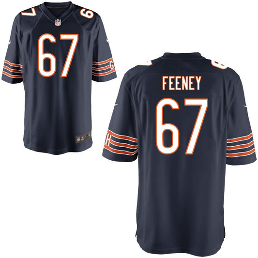 Dan Feeney Chicago Bears Nike Youth Game Jersey - Navy