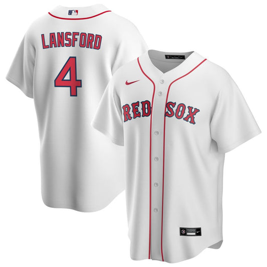 Carney Lansford Boston Red Sox Nike Home RetiredReplica Jersey - White