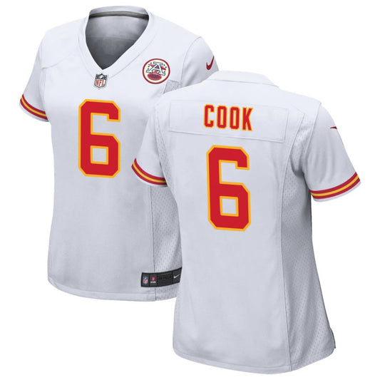 Bryan Cook Kansas City Chiefs Nike Women's Game Jersey - White