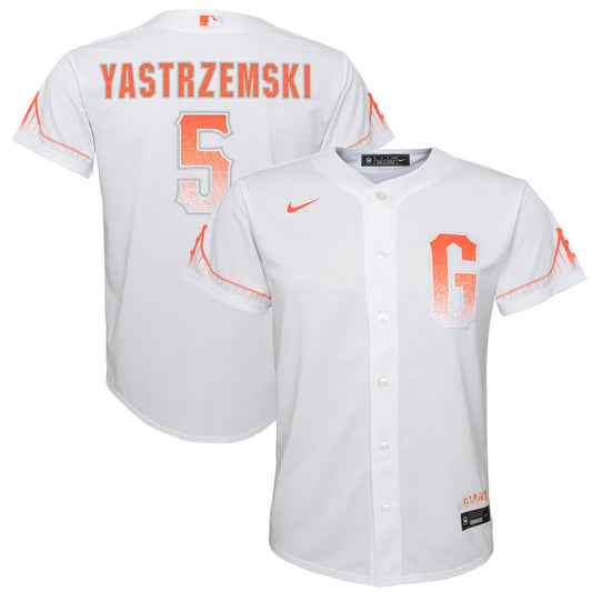 Youth San Francisco Giants Mike Yastrzemski City Connect Replica Jersey - White