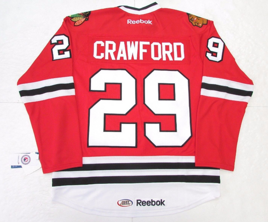 Corey Crawford Rockford Icehogs Premier Replica Red Jersey