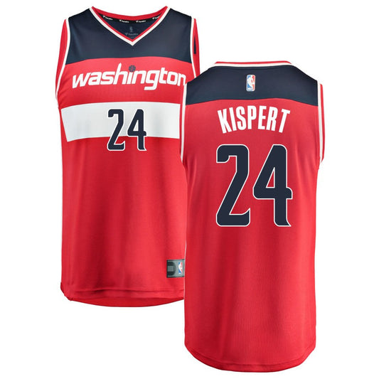 Corey Kispert Washington Wizards Fanatics Branded Fast Break Replica Jersey Red - Icon Edition