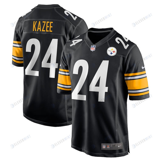 Damontae Kazee Pittsburgh Steelers Game Player Jersey - Black