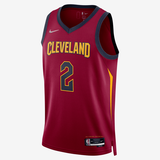 Cleveland Cavaliers Diamond Icon Edition Nike Dri-FIT NBA Swingman Jersey - Team Red/University Gold/College Navy