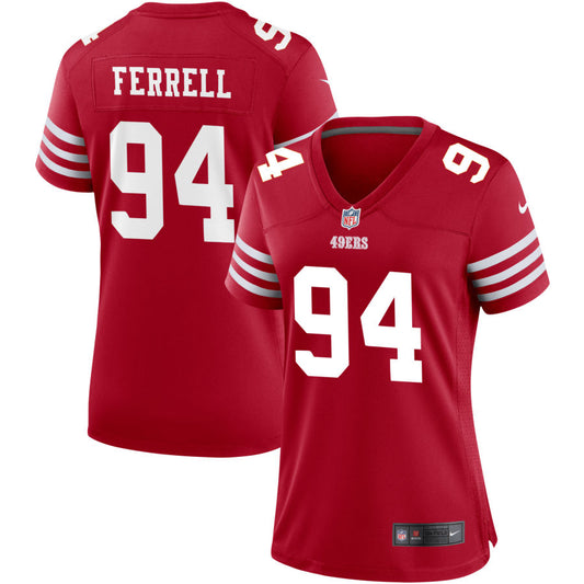 Clelin Ferrell San Francisco 49ers Nike Women's Game Jersey - Scarlet