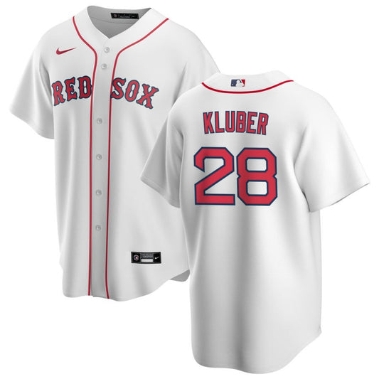 Corey Kluber Boston Red Sox Nike Home Replica Jersey - White