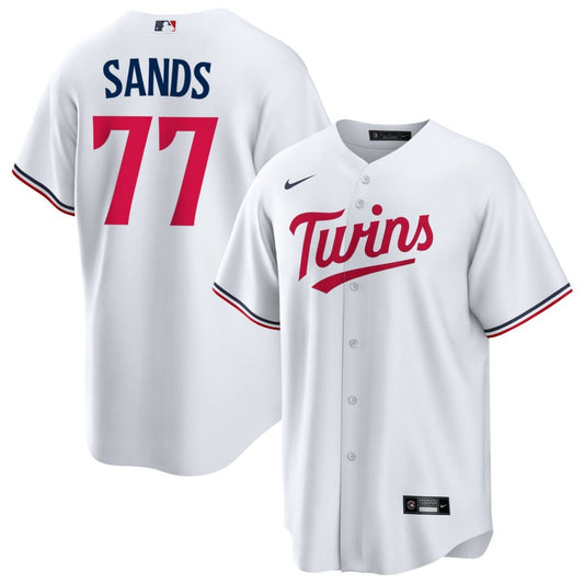 Cole Sands Minnesota Twins Nike Home Replica Jersey - White