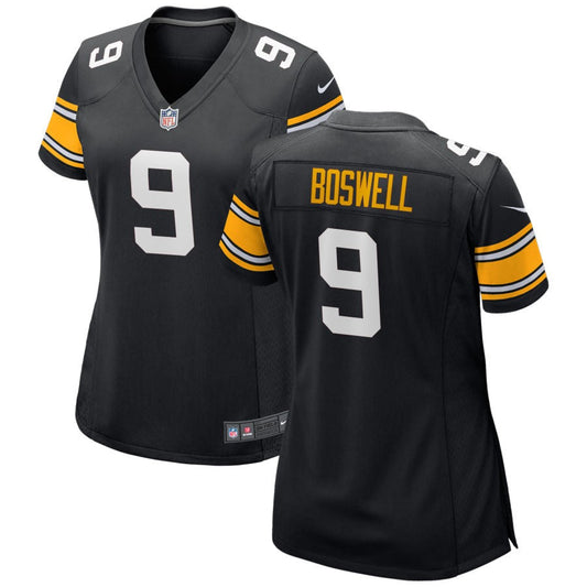 Chris Boswell Pittsburgh Steelers Nike Women's Alternate Game Jersey - Black