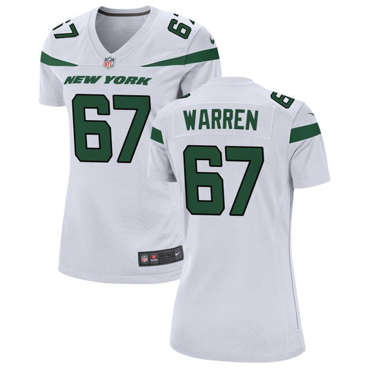 Carter Warren New York Jets Nike Women's Game Jersey - White