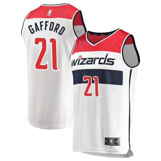 Daniel Gafford  Washington Wizards Fanatics Branded Youth Fast Break Replica Jersey - Association Edition - White