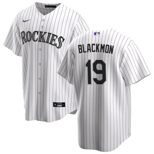 Charlie Blackmon Colorado Rockies Nike Home Replica Jersey - White