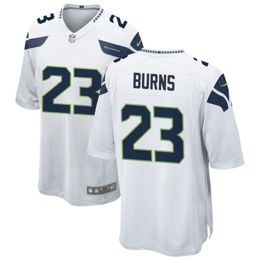 Artie Burns Seattle Seahawks Nike Game Jersey - White