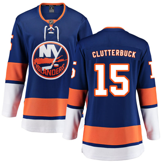 Cal Clutterbuck New York Islanders Fanatics Branded Women's Home Breakaway Jersey - Blue