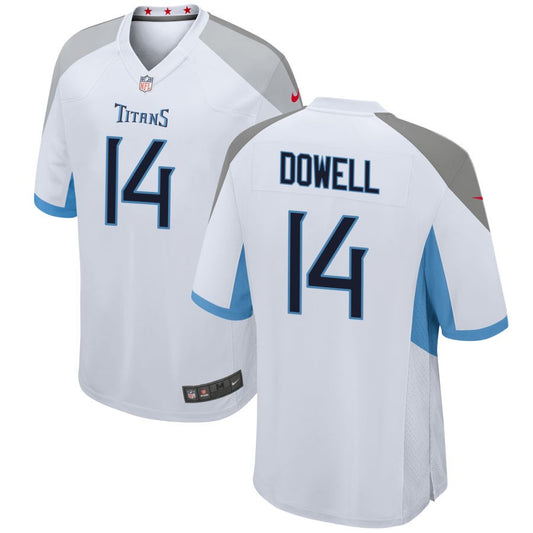 Colton Dowell Tennessee Titans Nike Game Jersey - White