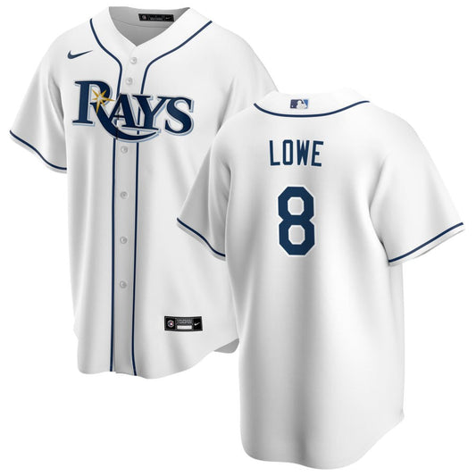 Brandon Lowe Tampa Bay Rays Nike Youth Home Replica Jersey - White