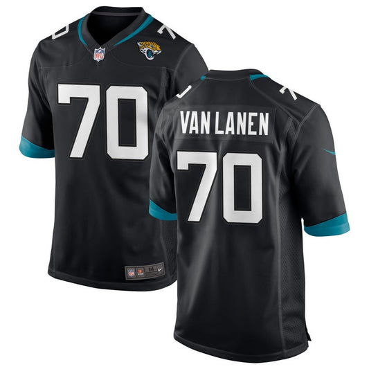 Cole Van Lanen Jacksonville Jaguars Nike Game Jersey - Black