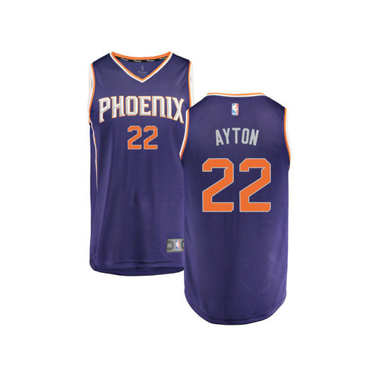 Deandre Ayton Phoenix Suns Fanatics Branded Youth Fast Break Replica Jersey Purple - Icon Edition