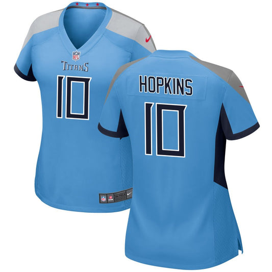 DeAndre Hopkins Tennessee Titans Nike Women's Alternate Game Jersey - Light Blue