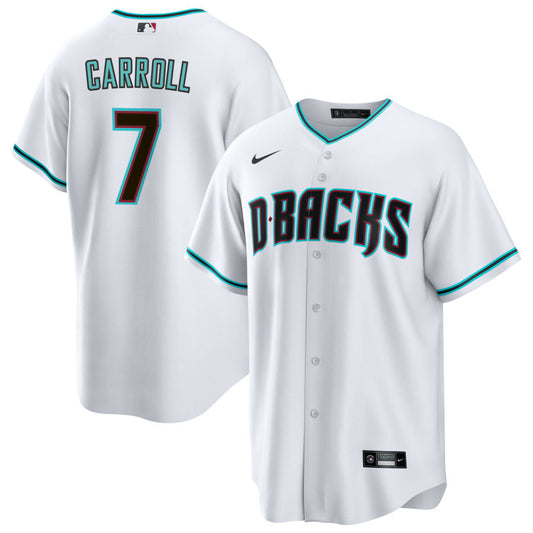 Corbin Carroll Arizona Diamondbacks Nike Alternate Replica Jersey - White