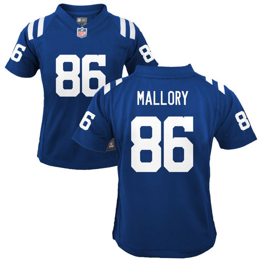 Will Mallory Nike Indianapolis Colts Youth Game Jersey - Royal