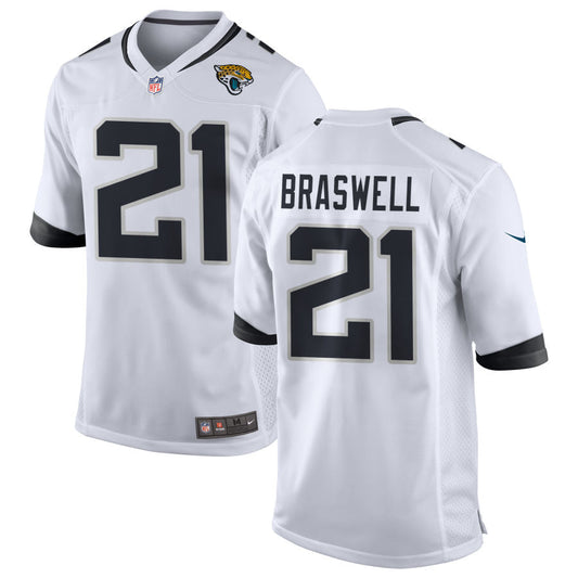 Christian Braswell Jacksonville Jaguars Nike Youth Game Jersey - White