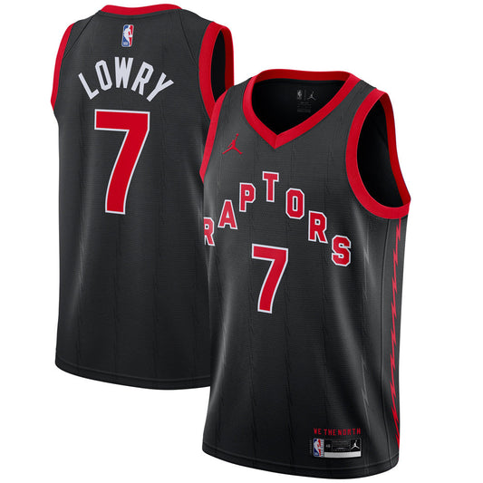 Youth Toronto Raptors Kyle Lowry Statement Edition Jersey - Black