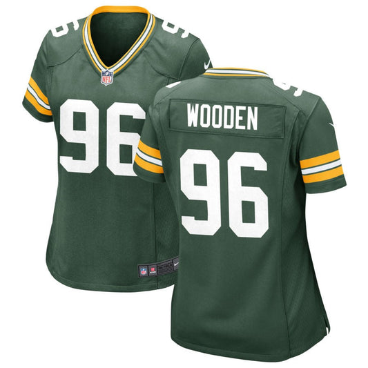 Colby Wooden Green Bay Packers Nike Women's Game Jersey - Green