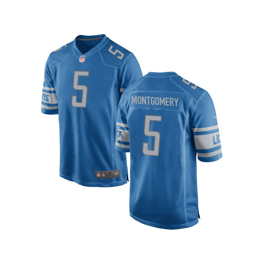 David Montgomery Detroit Lions Nike Youth Team Color Game Jersey - Blue