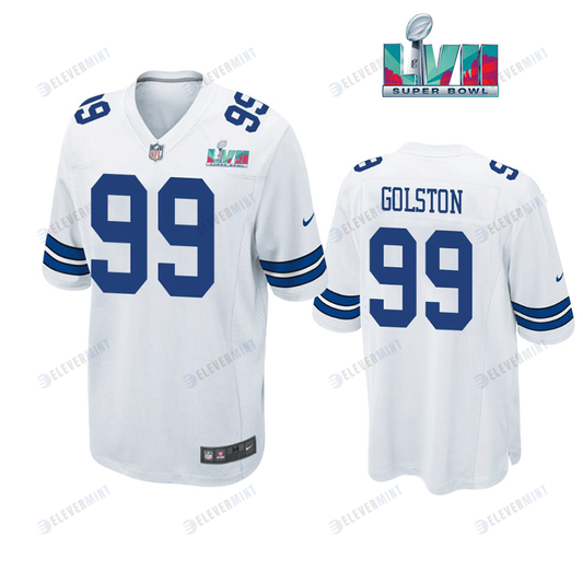 Chauncey Golston 99 Dallas Cowboys Super Bowl LVII Super Bowl LVII White Men Game Jersey