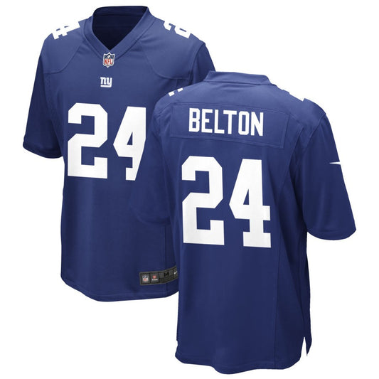 Dane Belton New York Giants Nike Game Jersey - Royal