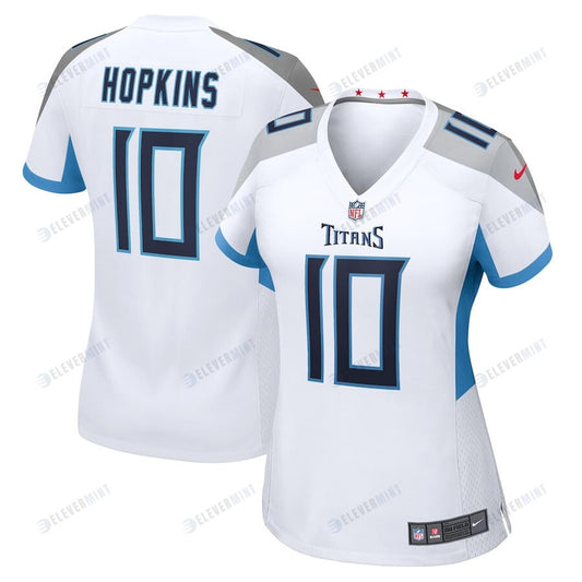 DeAndre Hopkins 10 Tennessee Titans Women Game Jersey - White