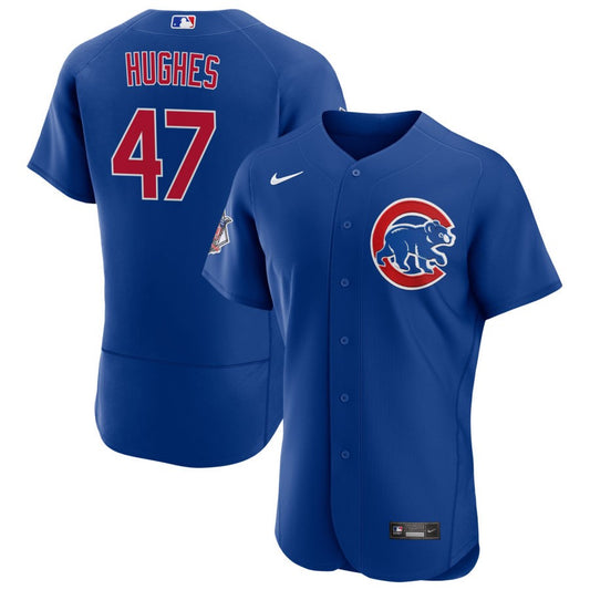 Brandon Hughes Chicago Cubs Nike Alternate Authentic Jersey - Royal