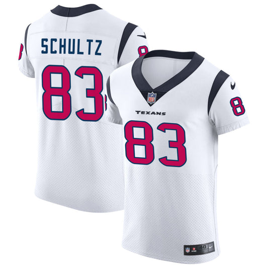 Dalton Schultz Houston Texans Nike Vapor Untouchable Elite Jersey - White