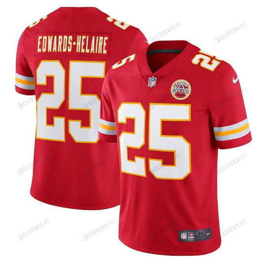 Clyde Edwards-Helaire 25 Kansas City Chiefs Vapor Limited Jersey - Red