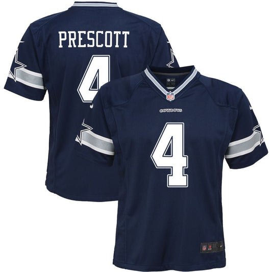 Dak Prescott Dallas Cowboys Nike Youth Game Jersey - Navy