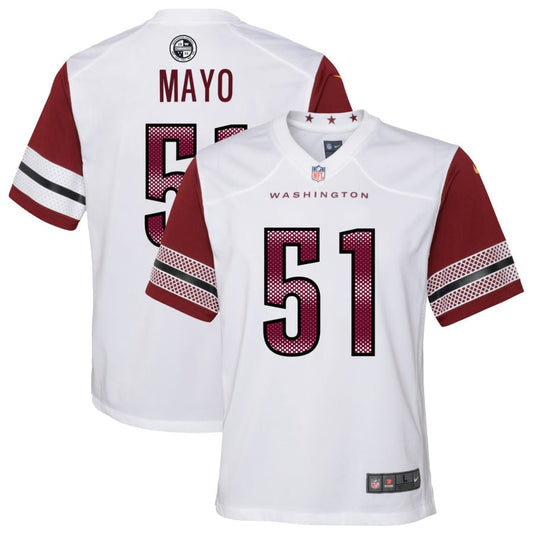 David Mayo Washington Commanders Nike Youth Game Player Jersey - White