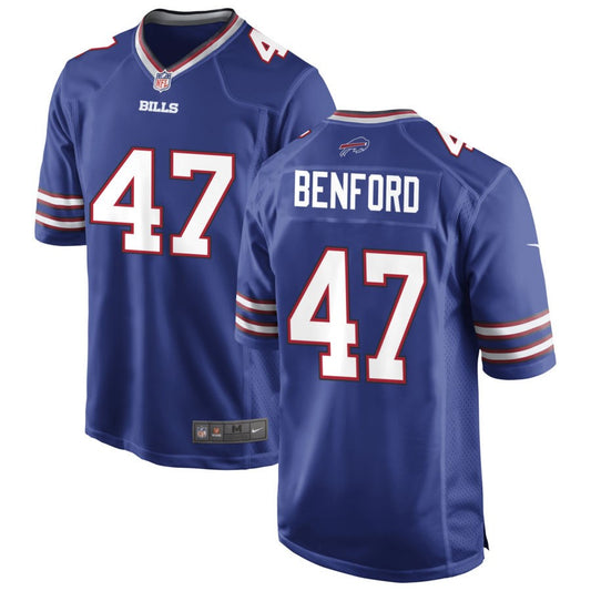 Christian Benford Buffalo Bills Nike Game Jersey - Royal