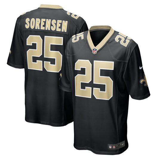 Daniel Sorensen New Orleans Saints Nike Game Player Jersey - Black