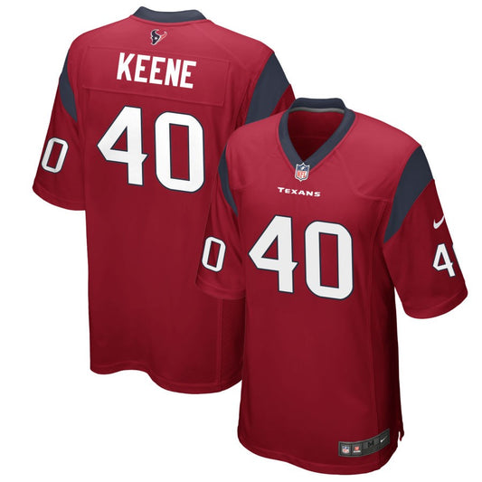 Dalton Keene Houston Texans Nike Alternate Game Jersey - Red